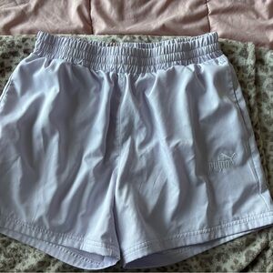 PUMA Women's Lavender Athletic Shorts